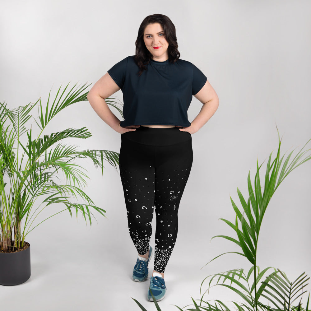 Spotted Eagle Ray Leggings - High Waist