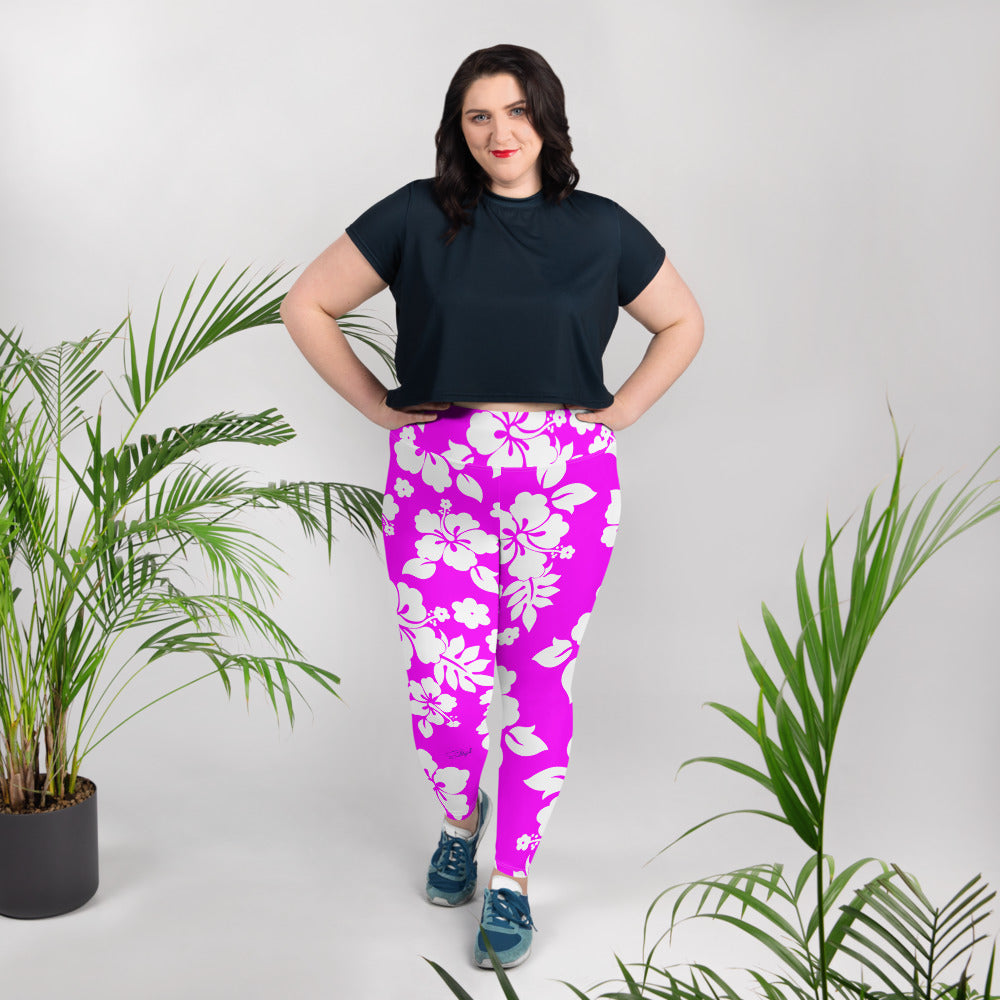 Ocean Ombre Plus Size Leggings –