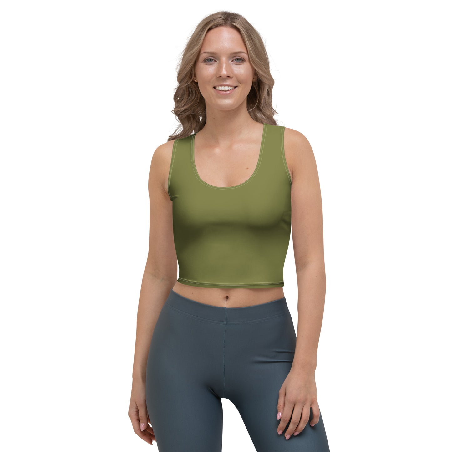 Ocean Olive Crop Top