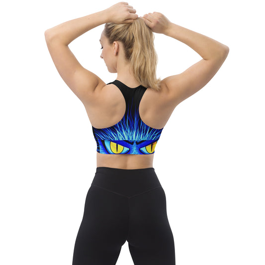Salvador Dal-Sea Longline Sports Bra