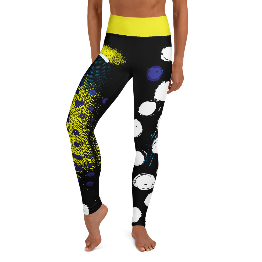 Clown Trigger Fish Yoga Pants